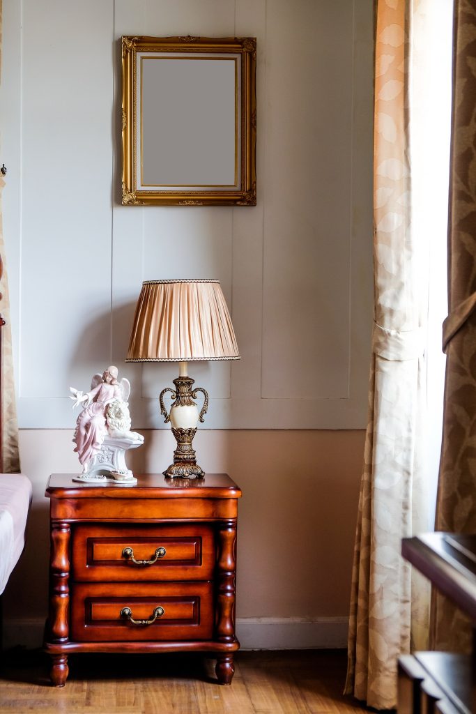 antique luxury bed and furnitures, Bed room interior design and decor