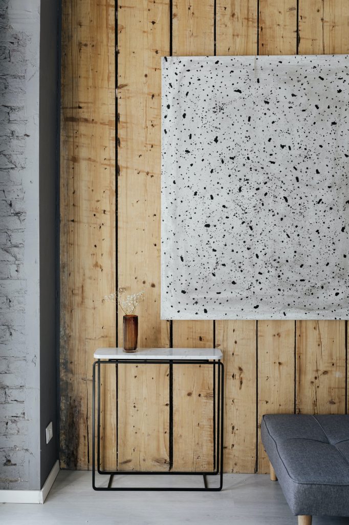 Clean Scandinavian interior design